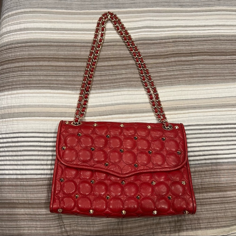 Rebecca Minkoff Red Studded Handbag